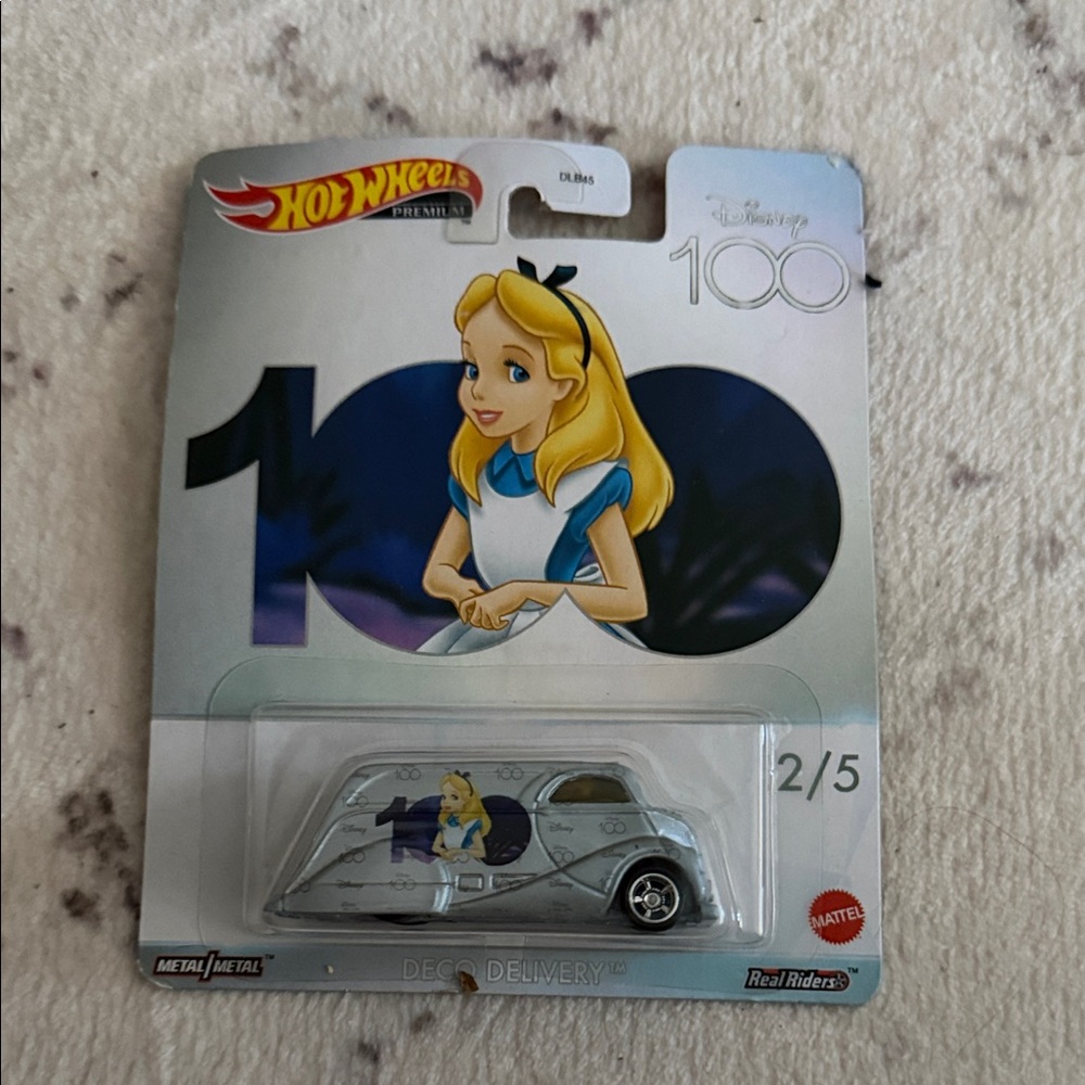 Disney 100 Deco Delivery Toy Car - Silver